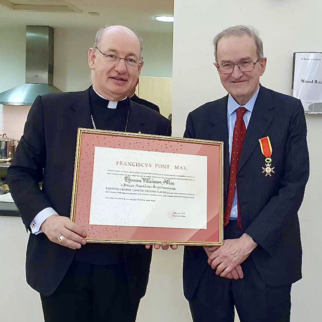 Presentation to Tom Allen